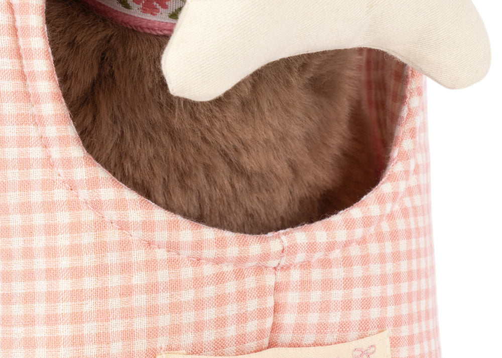 Konges Sløjd A/S Knuffeldieren pink check