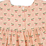 Konges Sløjd A/S WOVEN DRESSES cherry pink motif