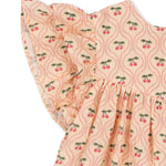 Konges Sløjd A/S WOVEN DRESSES cherry pink motif