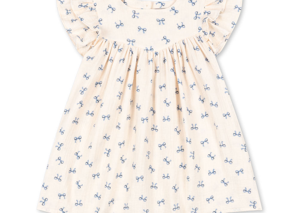 Konges Sløjd A/S WOVEN DRESSES bow bleu