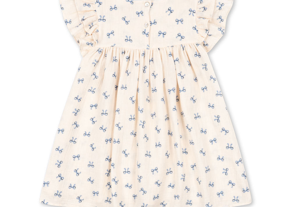 Konges Sløjd A/S WOVEN DRESSES bow bleu