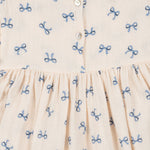 Konges Sløjd A/S WOVEN DRESSES bow bleu