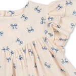 Konges Sløjd A/S WOVEN DRESSES bow bleu