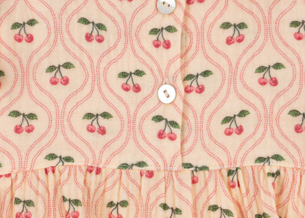 Konges Sløjd A/S Geweven Rompers En Jumpsuits cherry pink motif