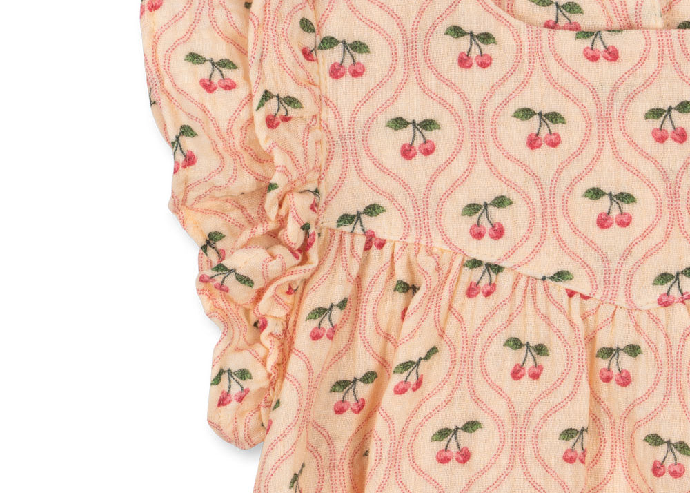 Konges Sløjd A/S Geweven Rompers En Jumpsuits cherry pink motif