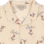 Konges Sløjd A/S Geweven Shirts Met Korte Mouwen rock my boat