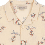 Konges Sløjd A/S Geweven Shirts Met Korte Mouwen rock my boat