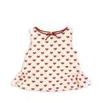 Konges Sløjd A/S Geweven Shirts Met Korte Mouwen amour rouge