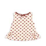 Konges Sløjd A/S Geweven Shirts Met Korte Mouwen amour rouge