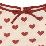 Konges Sløjd A/S Geweven Shirts Met Korte Mouwen amour rouge