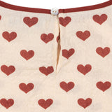 Konges Sløjd A/S Geweven Shirts Met Korte Mouwen amour rouge