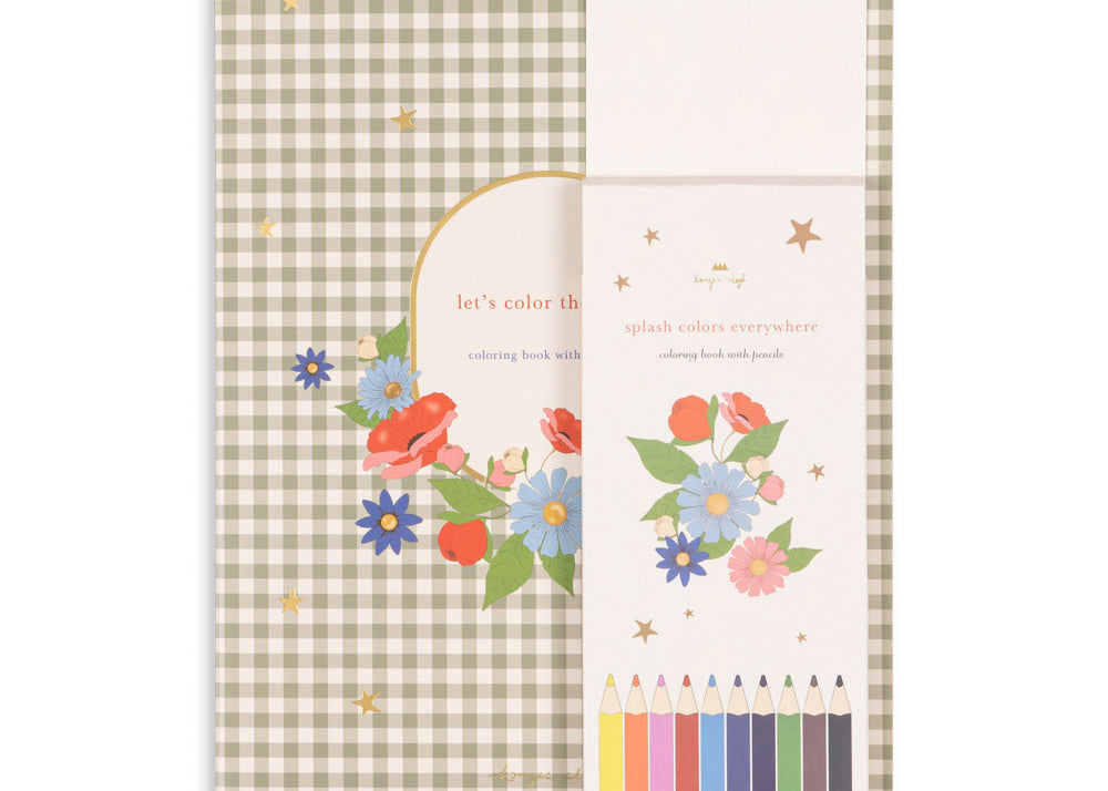 Konges Sløjd A/S Creatief Spelen green tea check