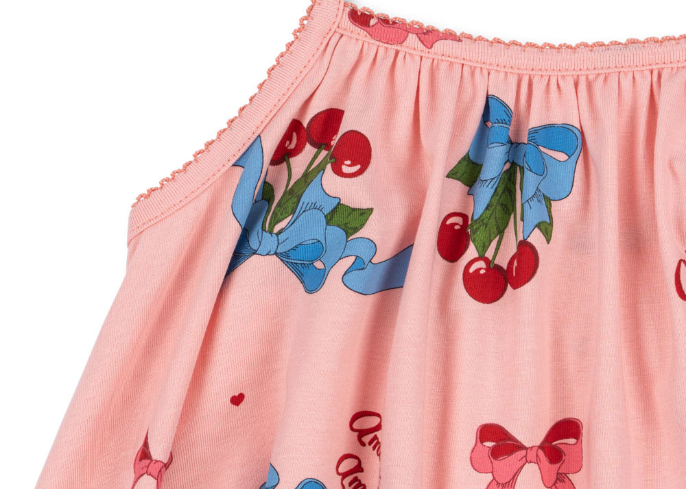 Konges Sløjd A/S Jersey Jurken amarena