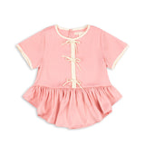 Konges Sløjd A/S Geweven Shirts Met Korte Mouwen peony