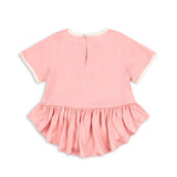 Konges Sløjd A/S Geweven Shirts Met Korte Mouwen peony