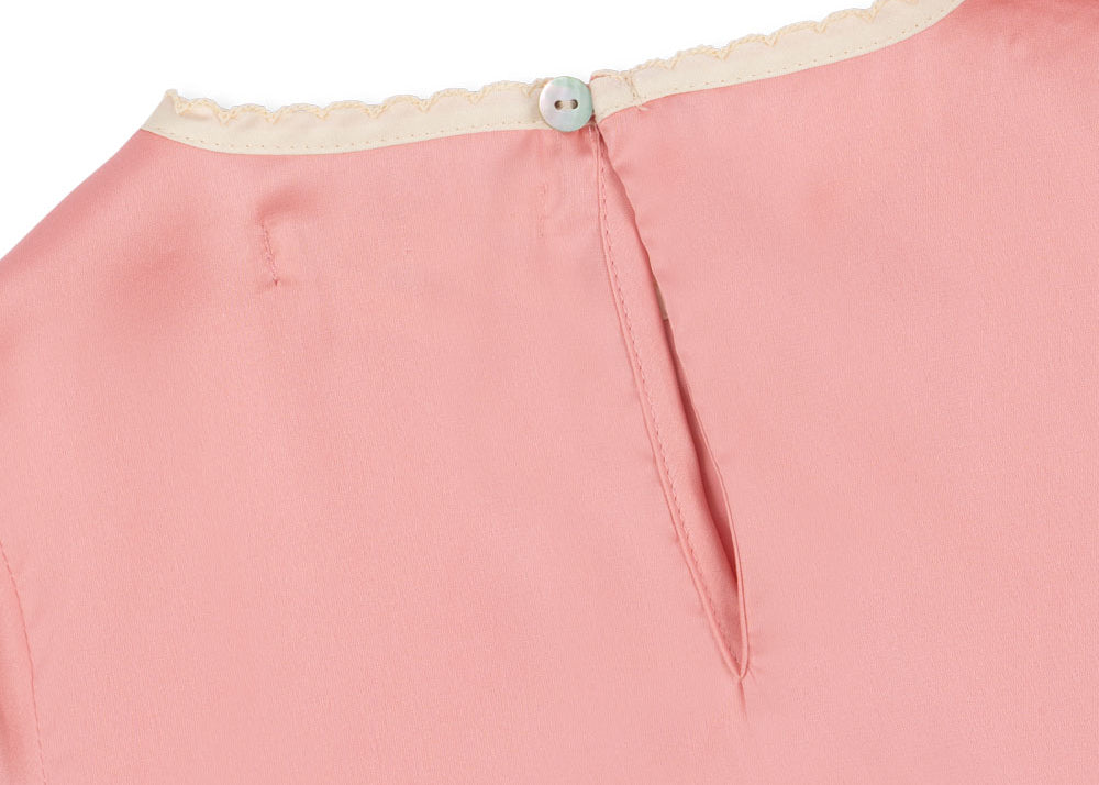 Konges Sløjd A/S Geweven Shirts Met Korte Mouwen peony