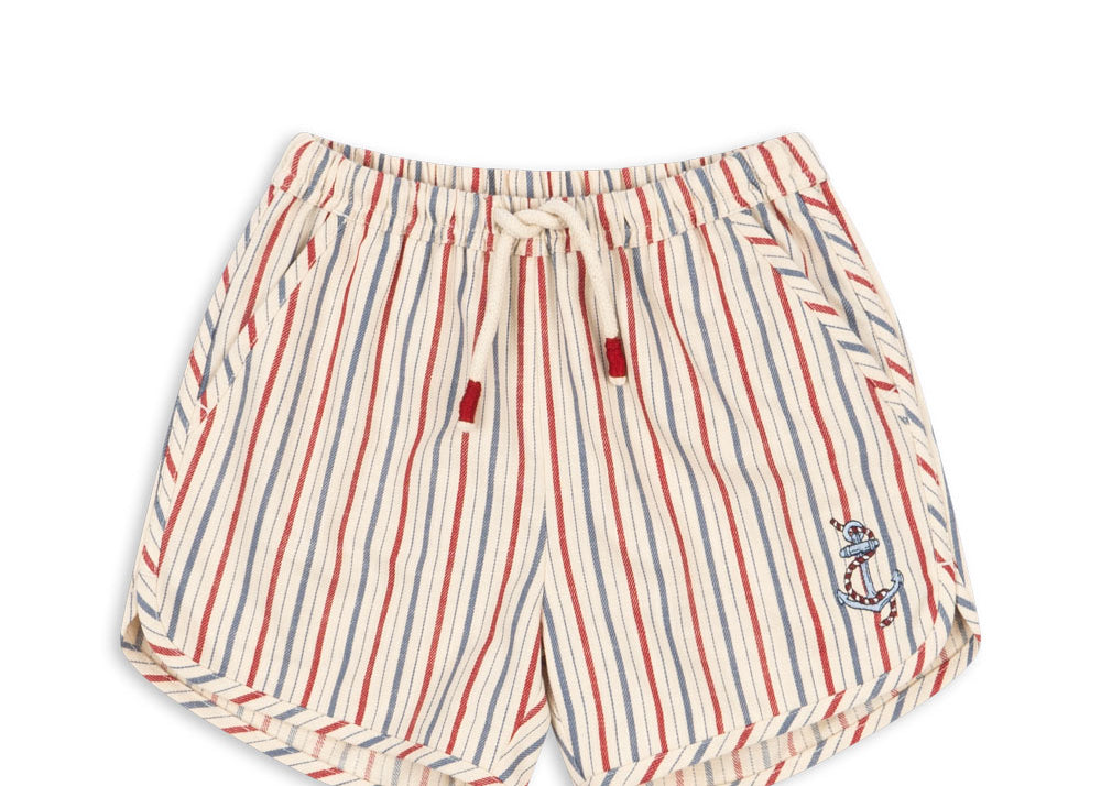 Konges Sløjd A/S Geweven Shorts En Pofbroeken antique stripe