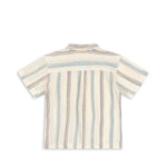 Konges Sløjd A/S Geweven Shirts Met Korte Mouwen antique white