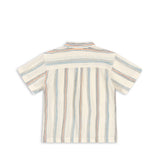 Konges Sløjd A/S Geweven Shirts Met Korte Mouwen antique white