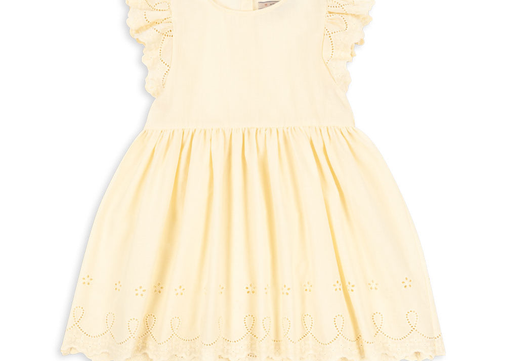 Konges Sløjd A/S WOVEN DRESSES cloud cream