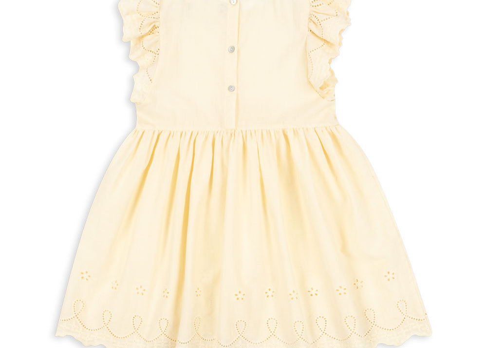 Konges Sløjd A/S WOVEN DRESSES cloud cream