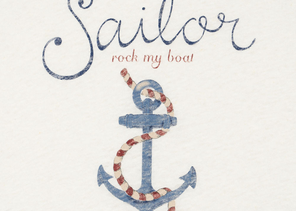 Konges Sløjd A/S Jersey T-Shirts off white/sailor