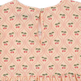 Konges Sløjd A/S Geweven Shirts Met Korte Mouwen cherry pink motif