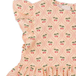 Konges Sløjd A/S Geweven Shirts Met Korte Mouwen cherry pink motif