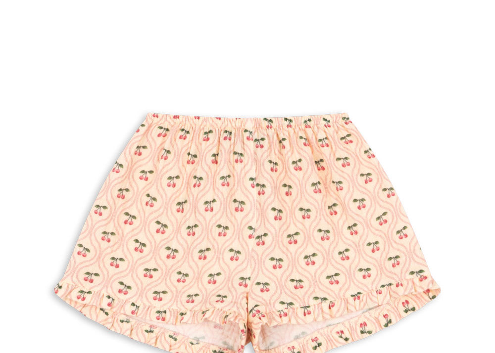 Konges Sløjd A/S Geweven Shorts En Pofbroeken cherry pink motif