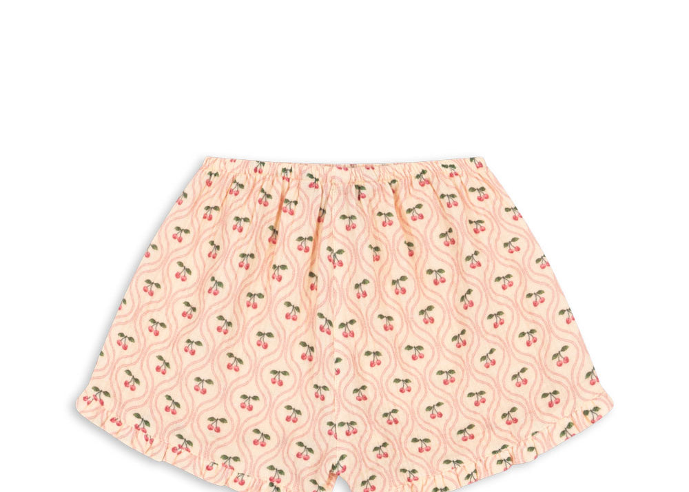 Konges Sløjd A/S Geweven Shorts En Pofbroeken cherry pink motif