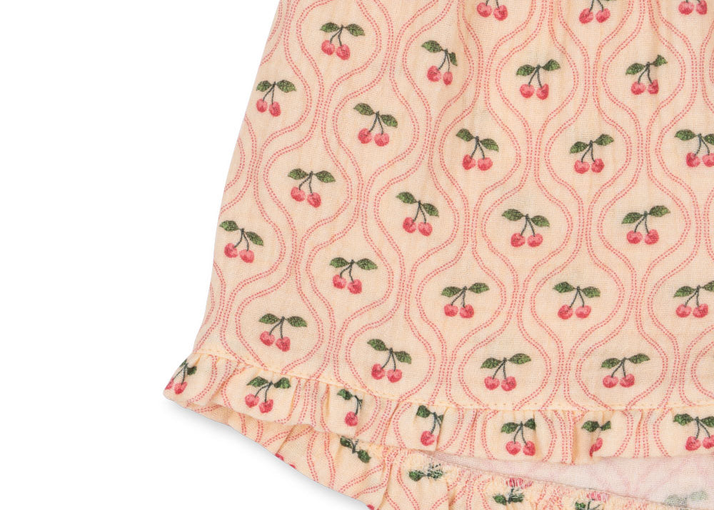 Konges Sløjd A/S Geweven Shorts En Pofbroeken cherry pink motif