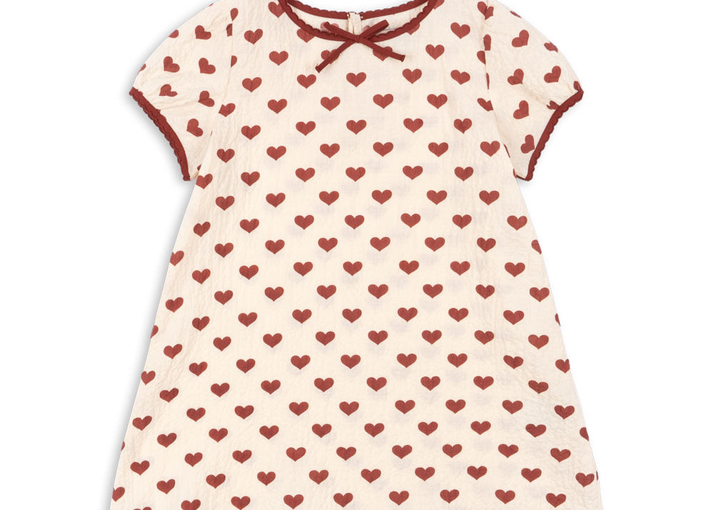 Konges Sløjd A/S WOVEN DRESSES amour rouge