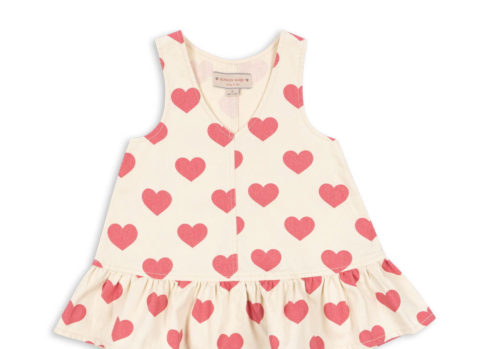 Konges Sløjd A/S WOVEN DRESSES bon coeur pink