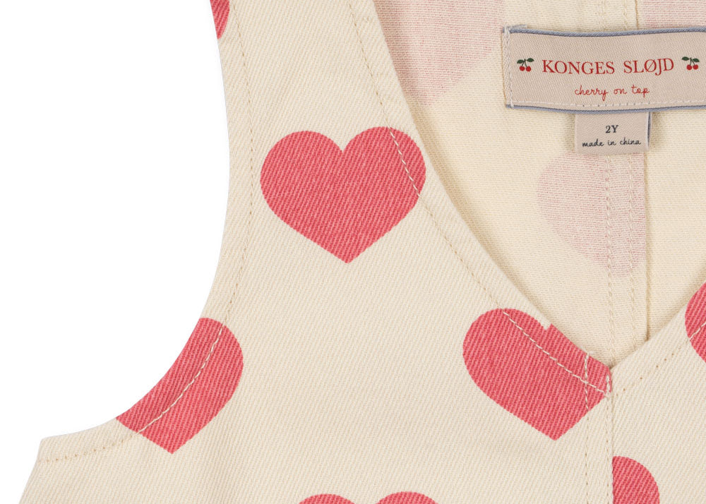 Konges Sløjd A/S WOVEN DRESSES bon coeur pink