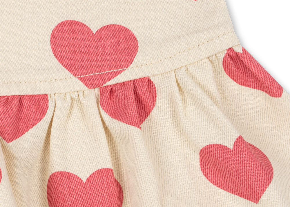 Konges Sløjd A/S WOVEN DRESSES bon coeur pink