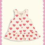 Konges Sløjd A/S WOVEN DRESSES bon coeur pink