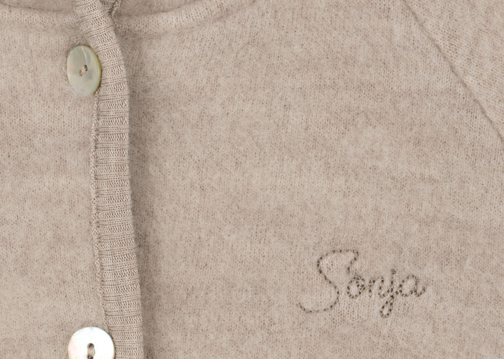 Konges Sløjd A/S Onesies oatmeal melange