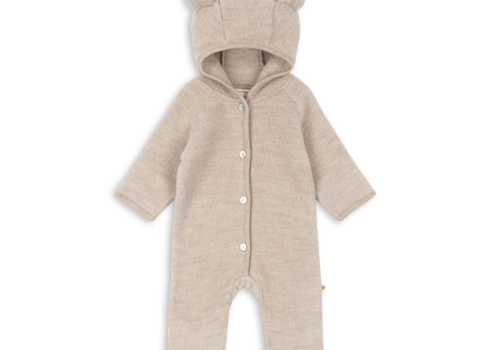 Konges Sløjd A/S Onesies oatmeal melange