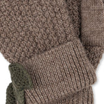 Konges Sløjd A/S Wanten bunny brown melange