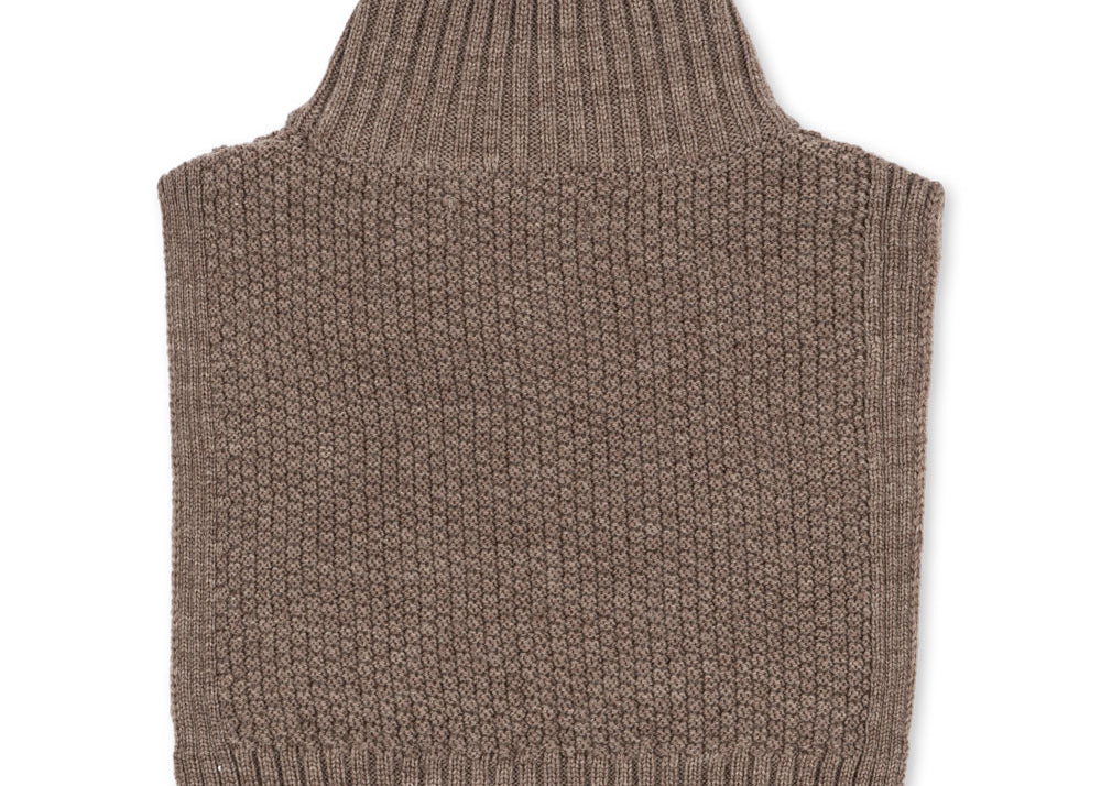Konges Sløjd A/S Nekwarmer bunny brown melange