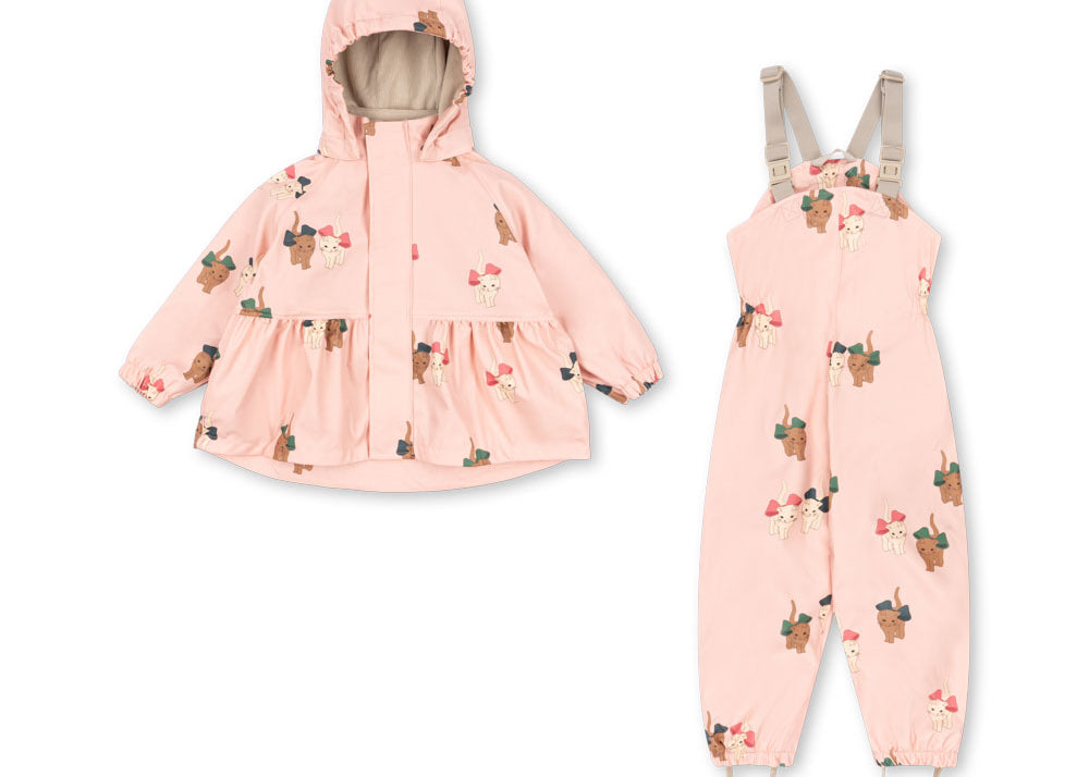 Konges Sløjd A/S Regenkleding bow kitty pink