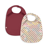 Konges Sløjd A/S Slabbetjes coeur glitter/sangria