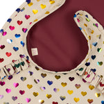 Konges Sløjd A/S Slabbetjes coeur glitter/sangria