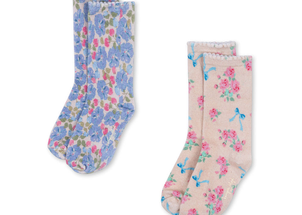 Konges Sløjd A/S Sokken blue mix