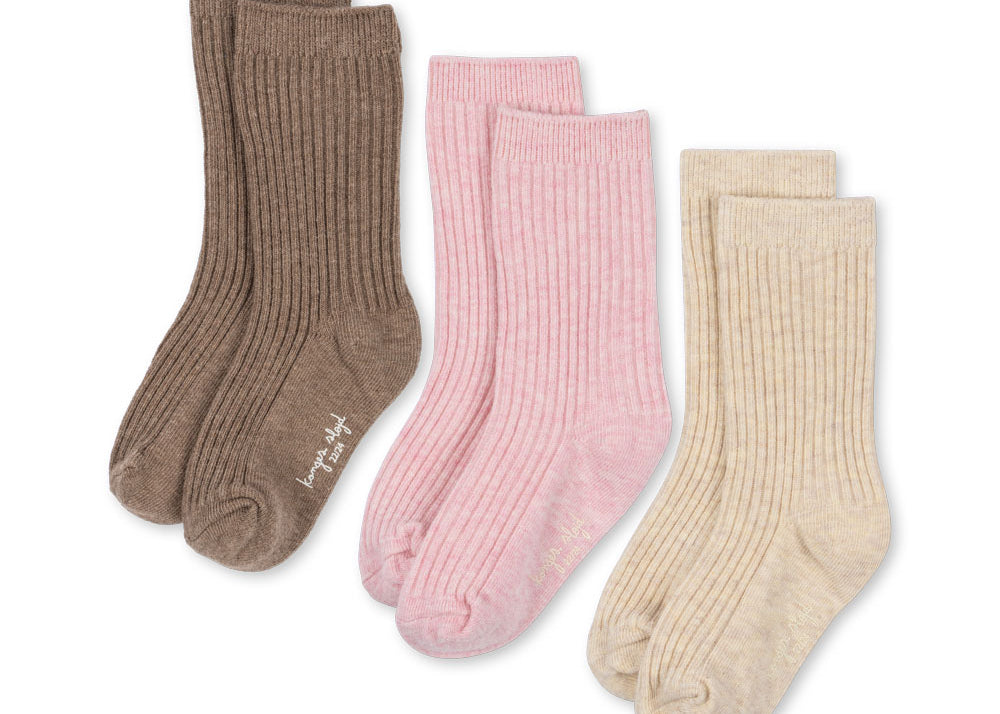 Konges Sløjd A/S Sokken rose mix