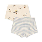 Konges Sløjd A/S Ondergoed kubi/stripe bluie