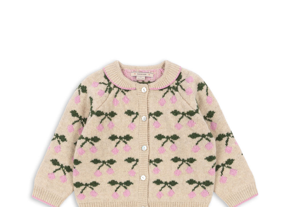 Konges Sløjd A/S Gebreide Cardigans cherry