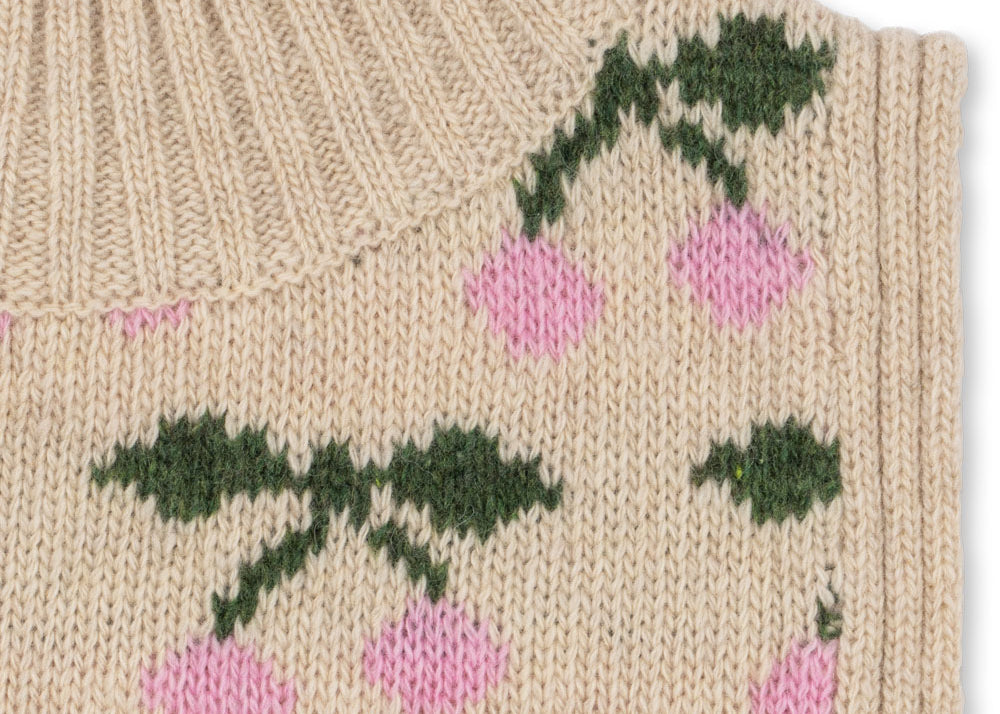 Konges Sløjd A/S Nekwarmer cherry