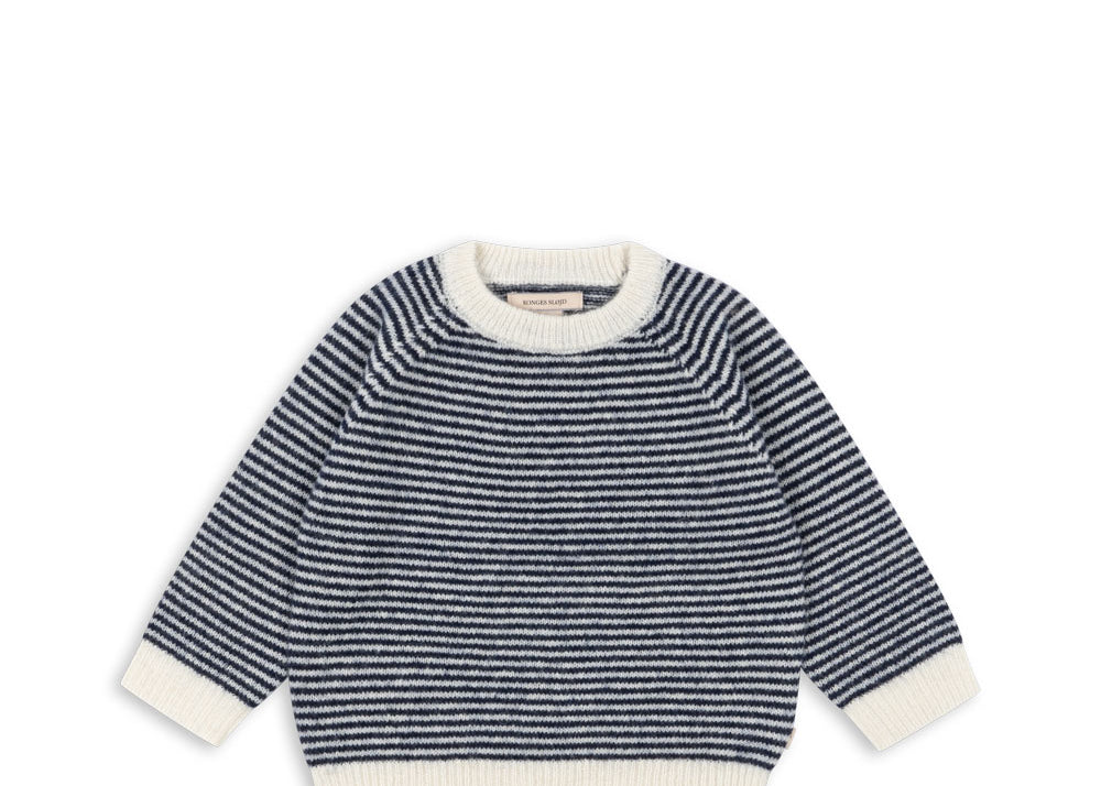 Konges Sløjd A/S Gebreide Shirts En Vesten ensign blue/buttercream