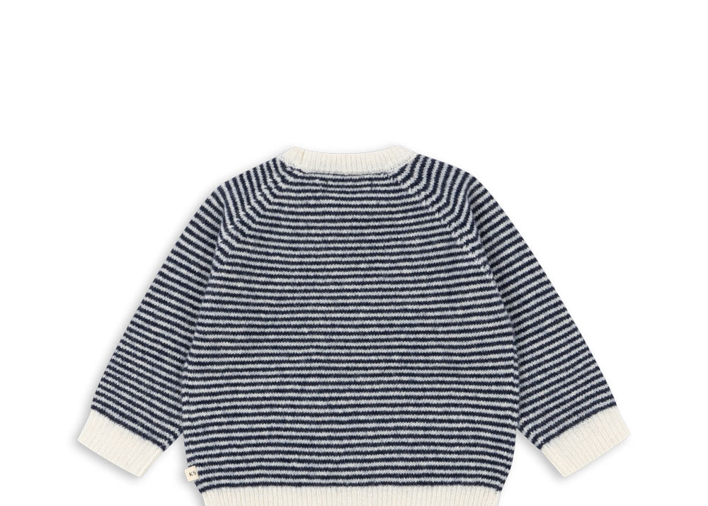 Konges Sløjd A/S Gebreide Shirts En Vesten ensign blue/buttercream